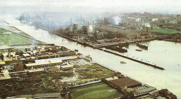 Dársena de Galdames, foco del segundo modelo de acumulación de capital histórico en Bizkaia